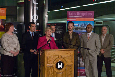 Late Night Red Line Press Conference