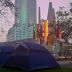 Occupy L.A. at the Triforium