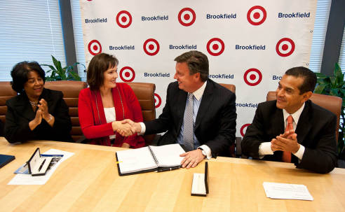 Target Lease Signing