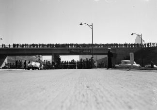 Hollywood Freeway Opens Through Civic Center - December 20, 1951