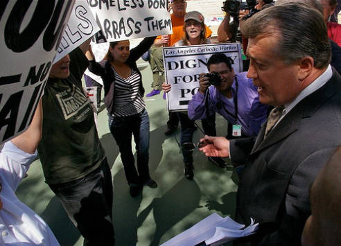 Protest at Conference