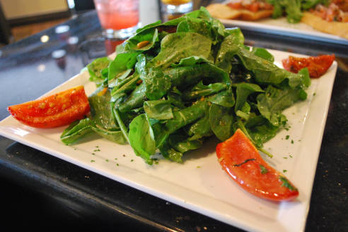Insalata di Spinachi Arugola e Pesto