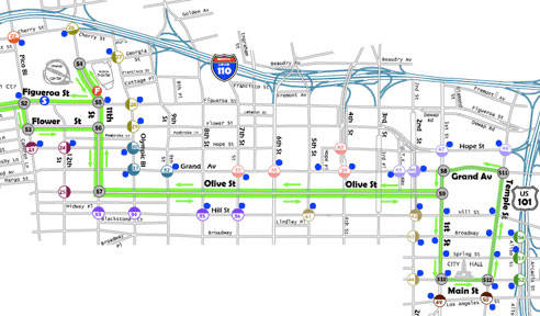 Tour of California Stage 7 Downtown Closures